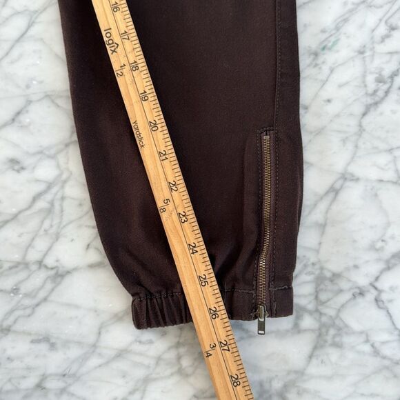 Cabi | The Compass Pant brown Zipper Ankle Sz 6 - Picture 5 of 7